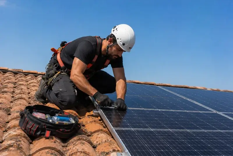 Maintenance et monitoring de panneaux solaires à Mommenheim